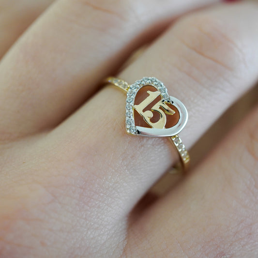 10k Yellow Gold ring-16133
