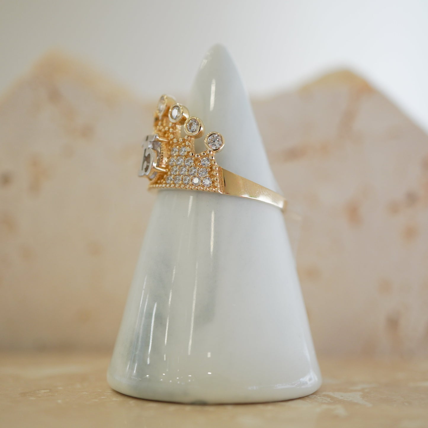14k Yellow gold ring-11948