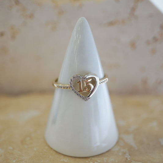 10k Yellow Gold ring-16133