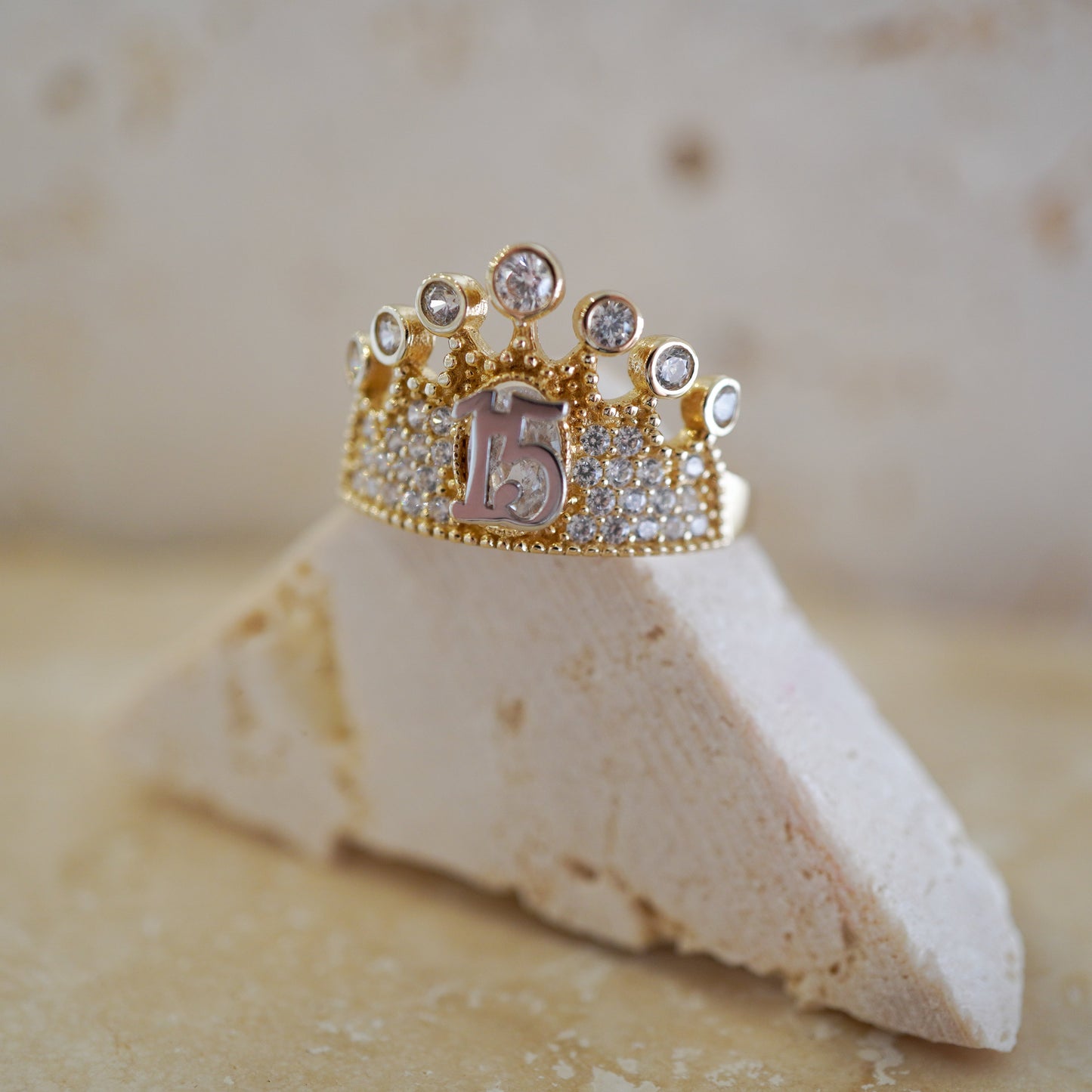 14k Yellow gold ring-11948