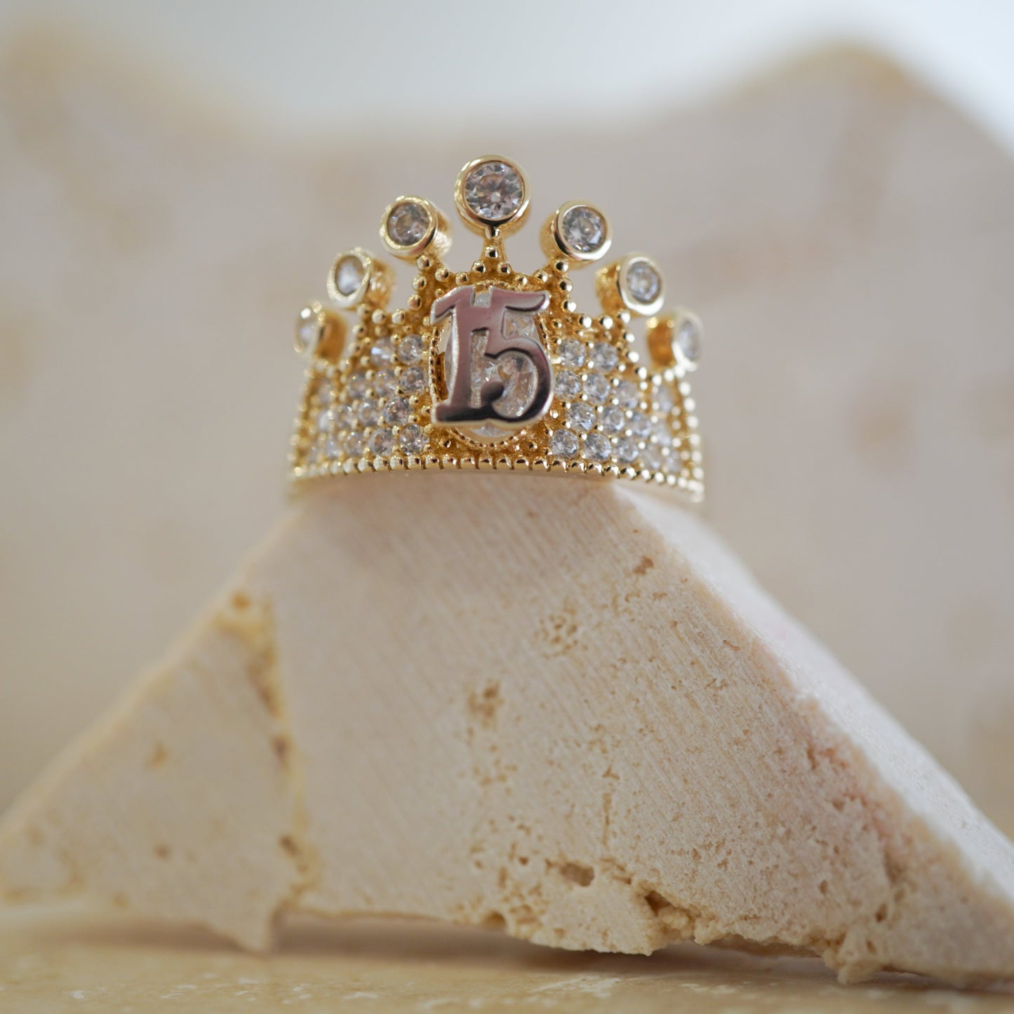 14k Yellow gold ring-11948
