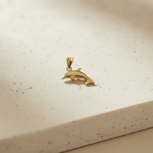 14Kt Dolphin Charm