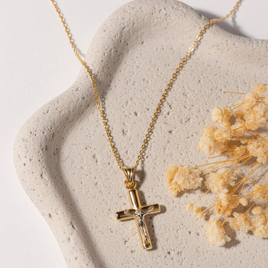 18Kt Chain design I said cross