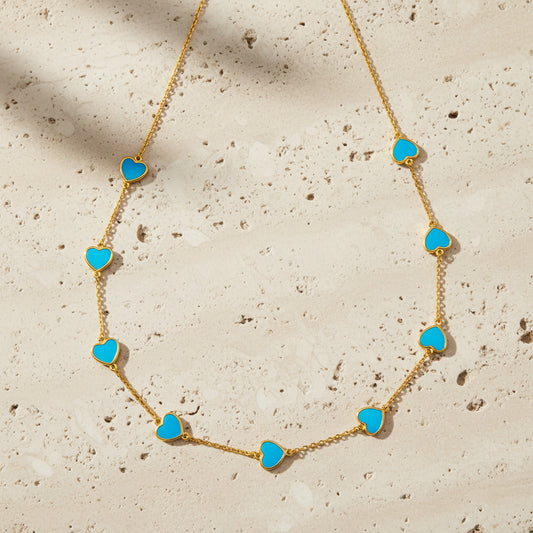 Necklace Heart 14k