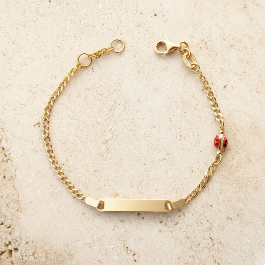 14kt Baby ID Bracelet-16646