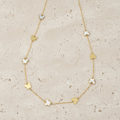 14kt Choker Butterfly -14887