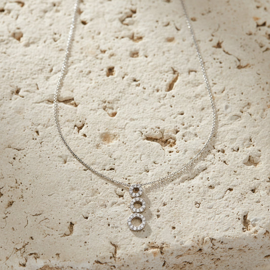 Necklace white gold 14K-13779